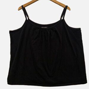 Fashion Bug Black Thin Strap Cami Tank Top